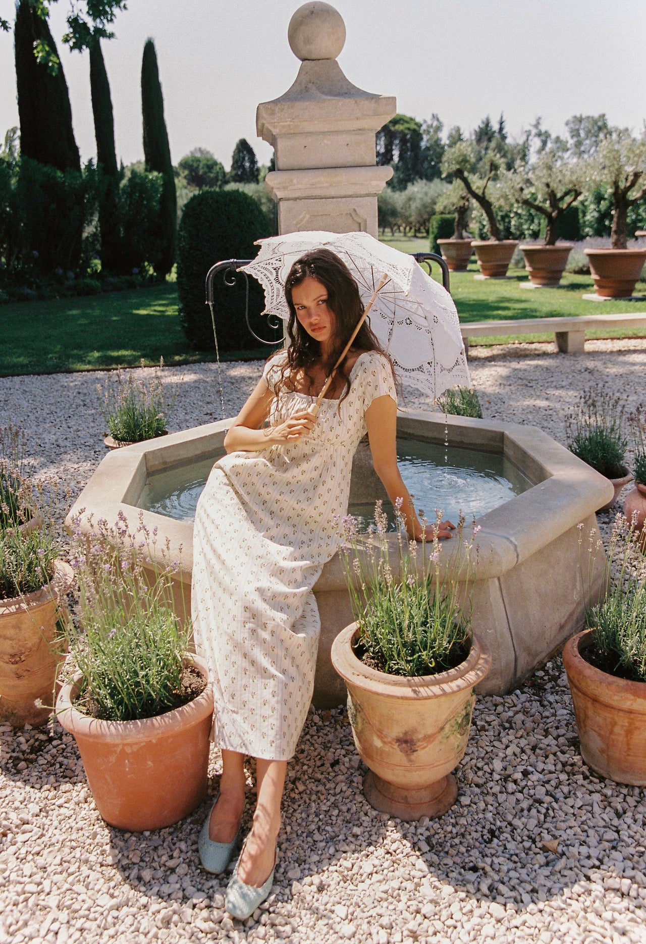 Irina Maxi Dress - Poppy Stripe