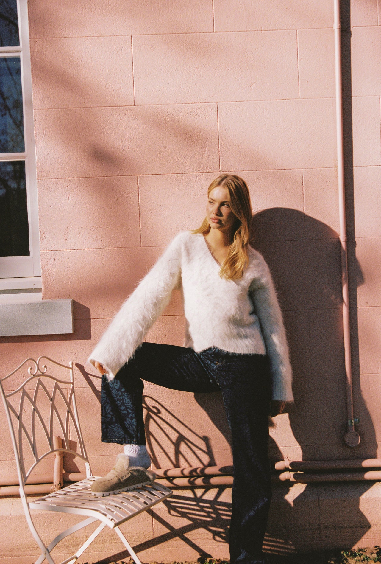 Diamond Knit Sweater