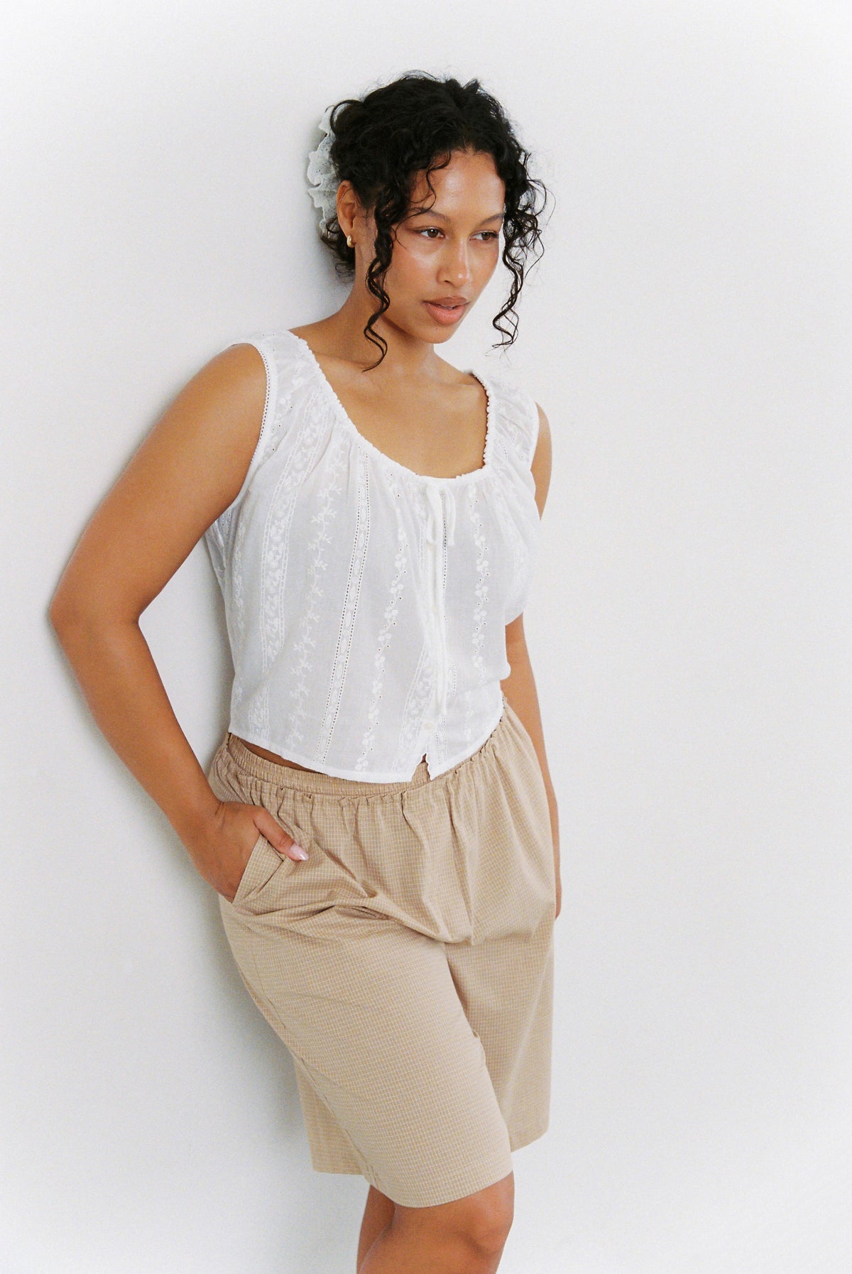 Maeve Top - Blanc