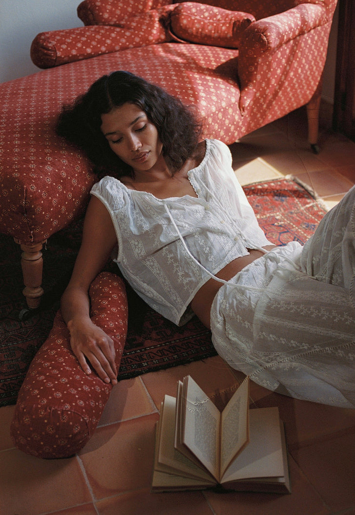 Maeve Top - Blanc