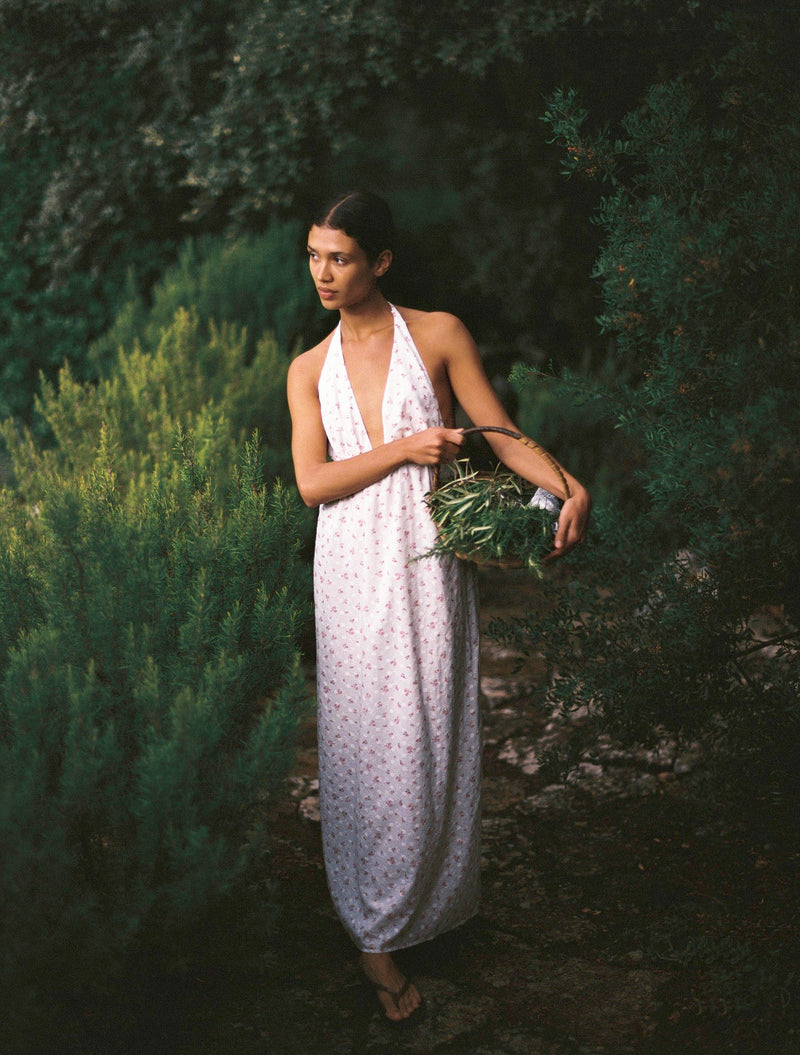 Fleur Halter Dress - Blossom