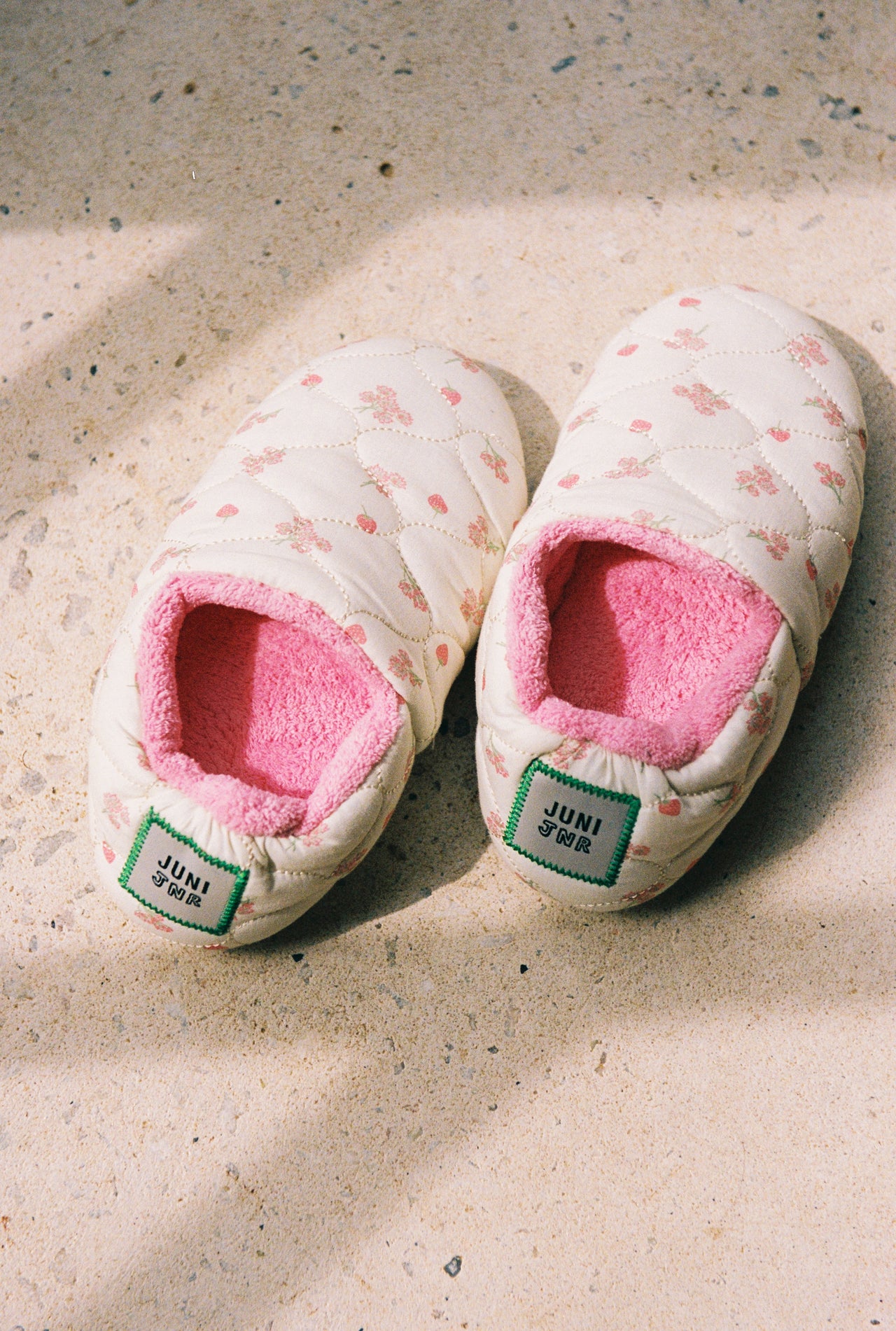 JNR Slippers - Berry Ditsy