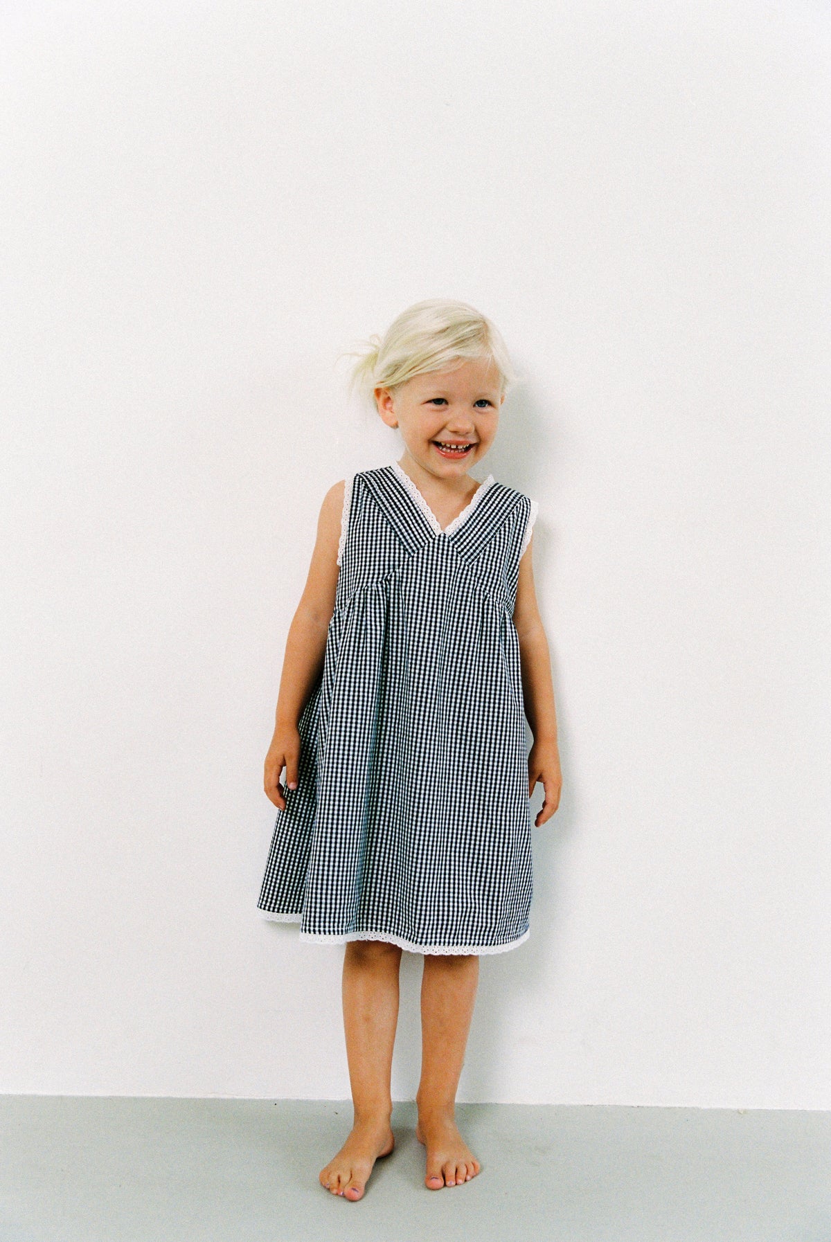 JNR Hunter Dress - Midnight Check