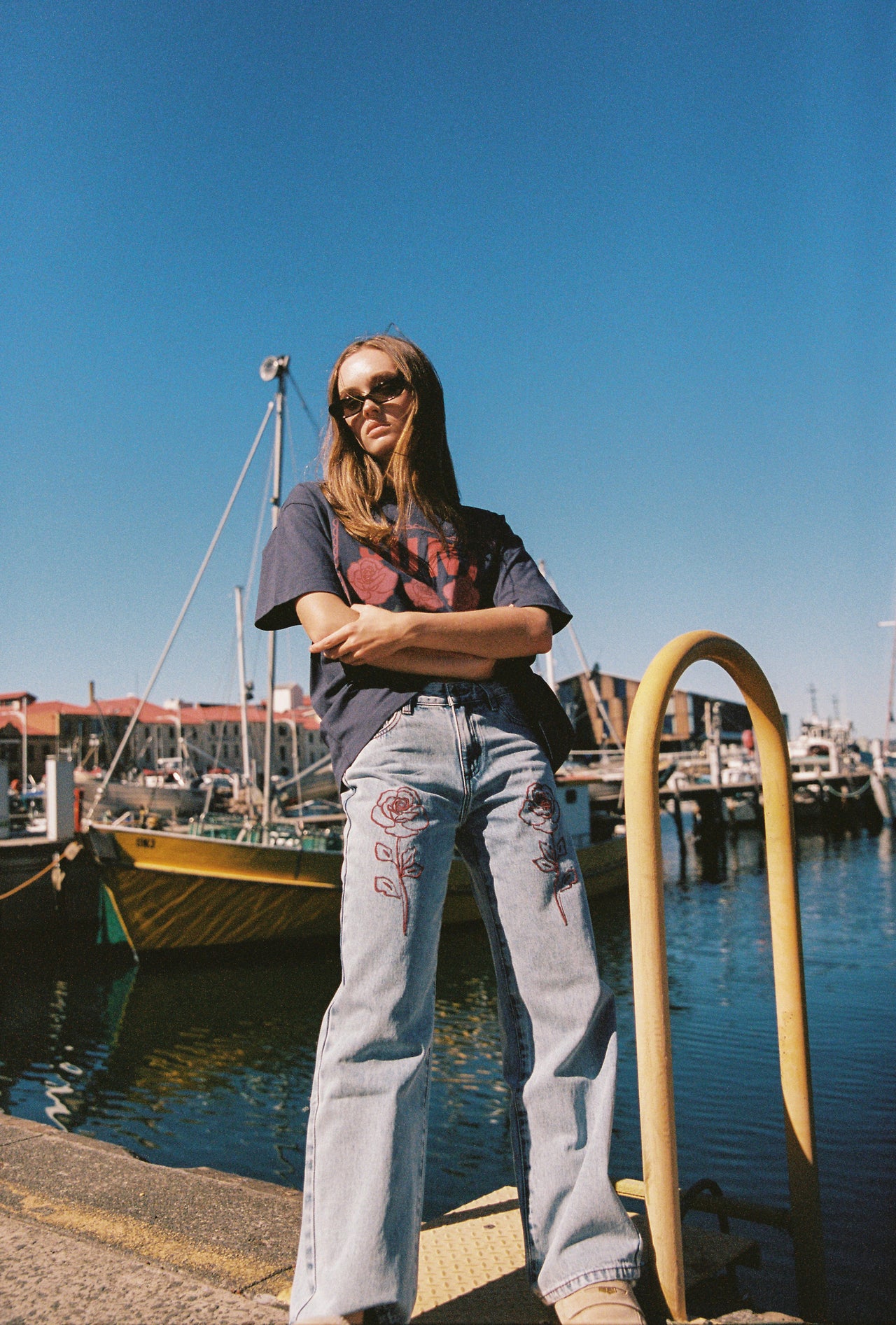 Taylor Jean - Rose Embroidery