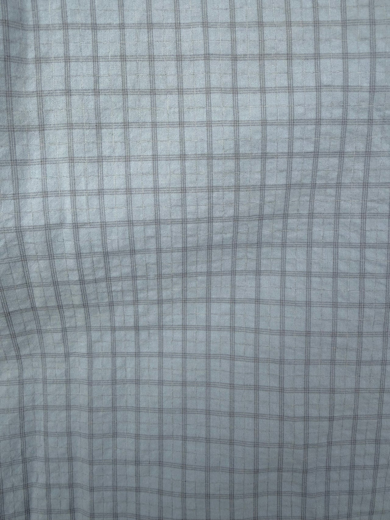 Daisy Blouse - Sky Gingham