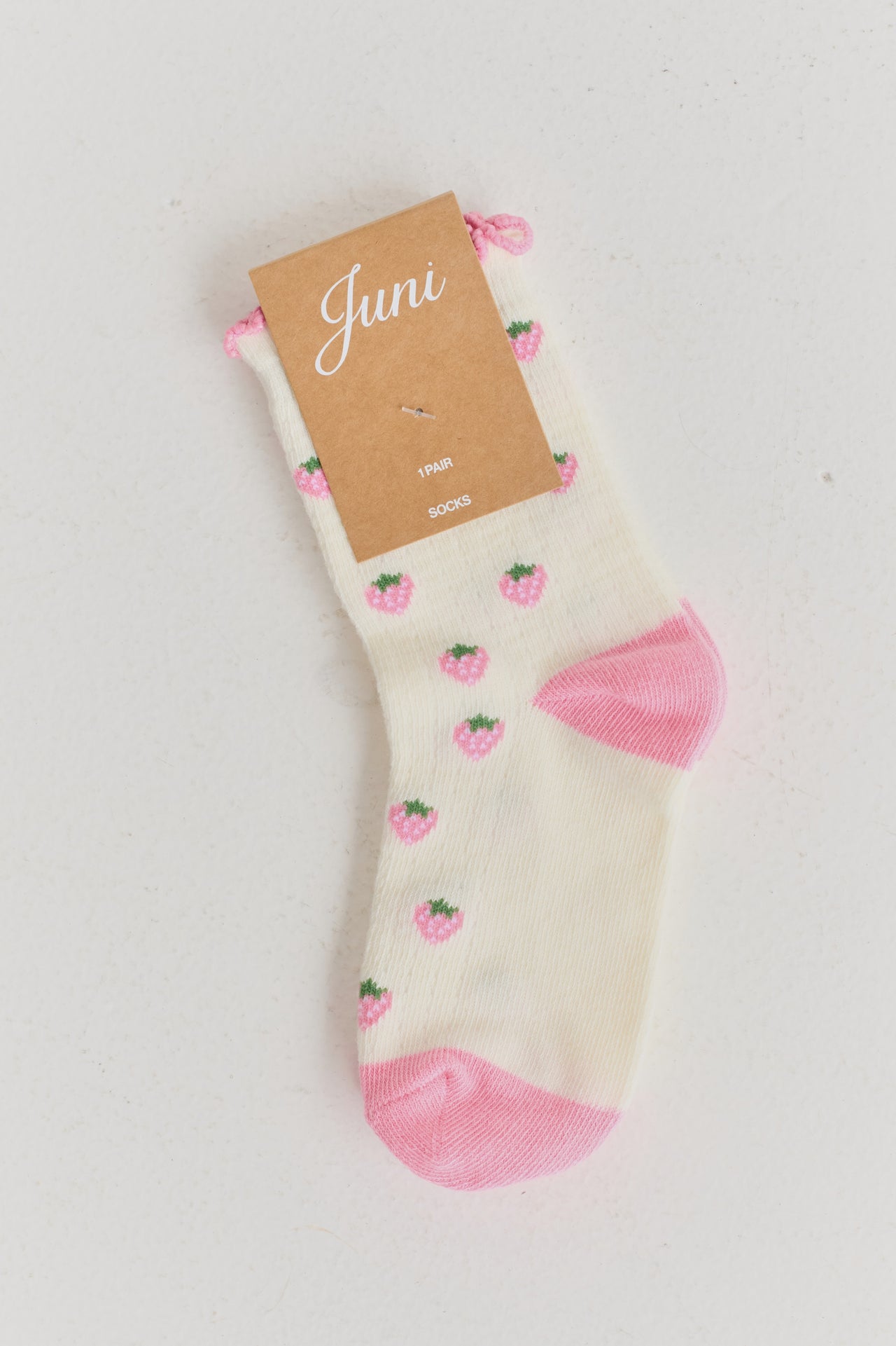 Berry Socks - Strawberry