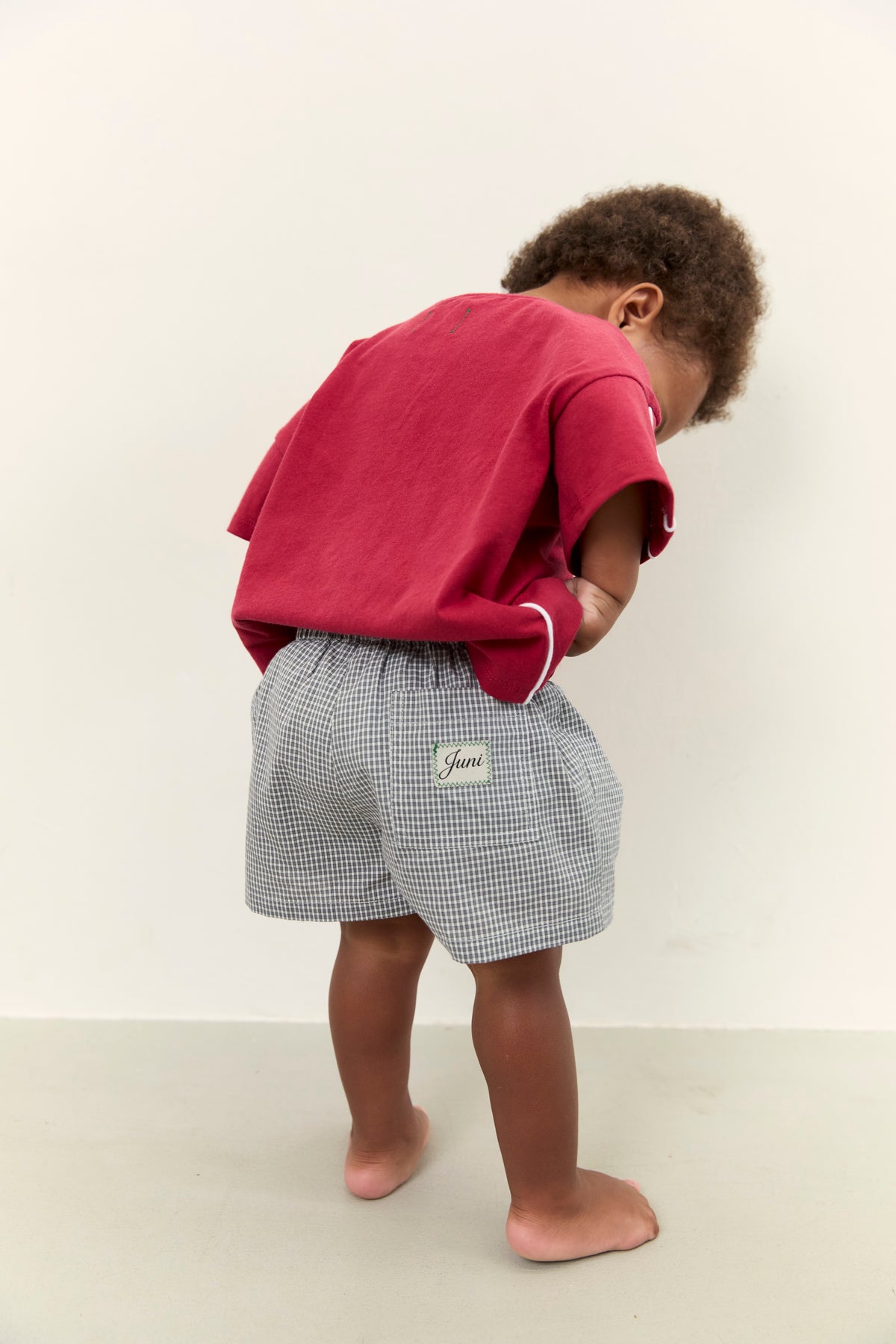 Banjo Short - Grey Check