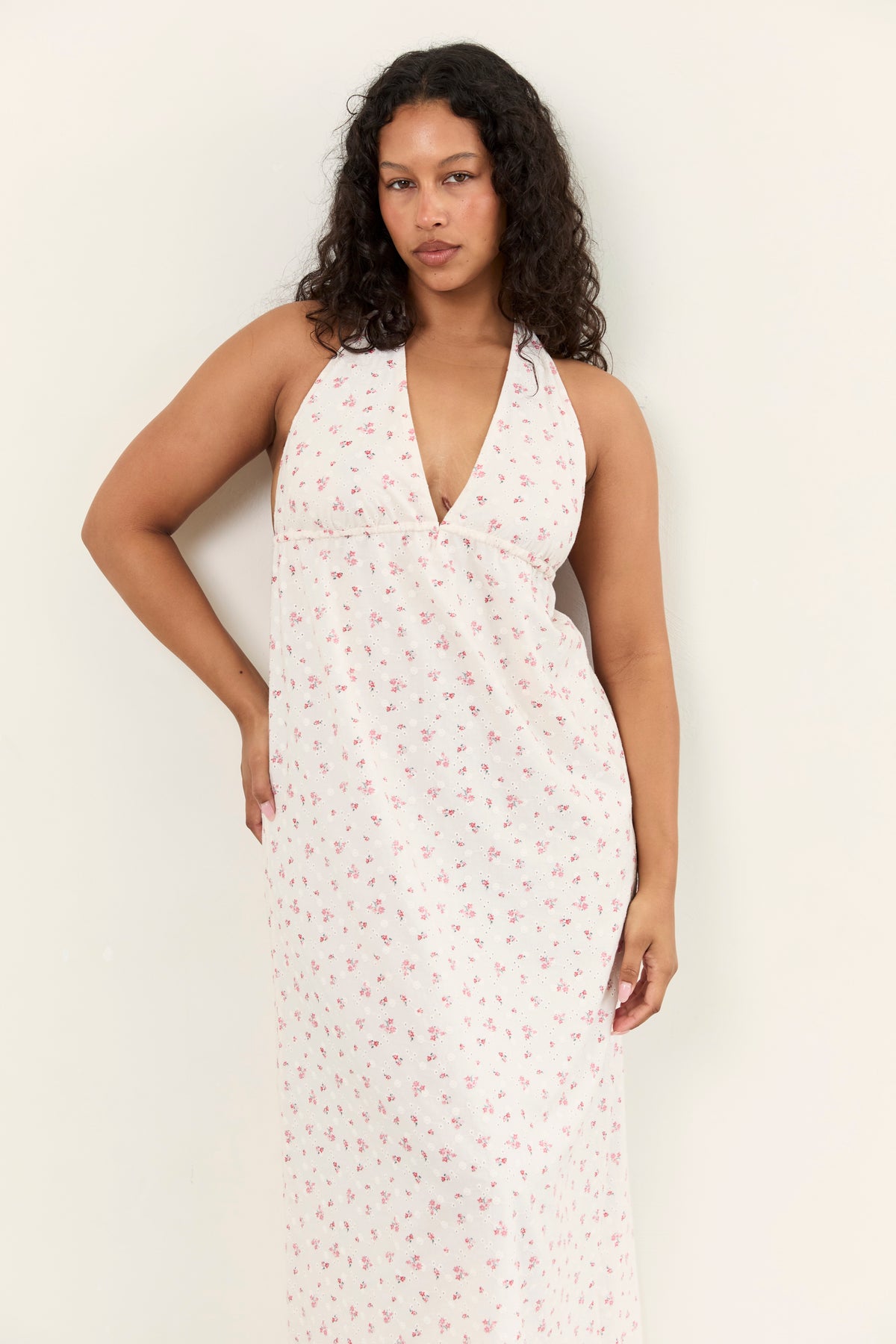 Fleur Halter Dress - Blossom