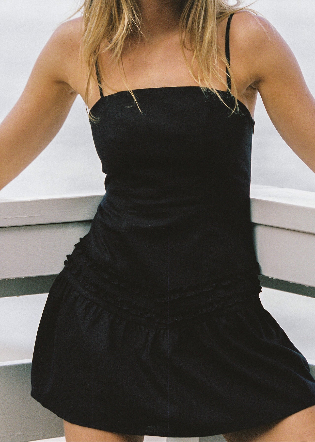 Maya Mini Dress - Black