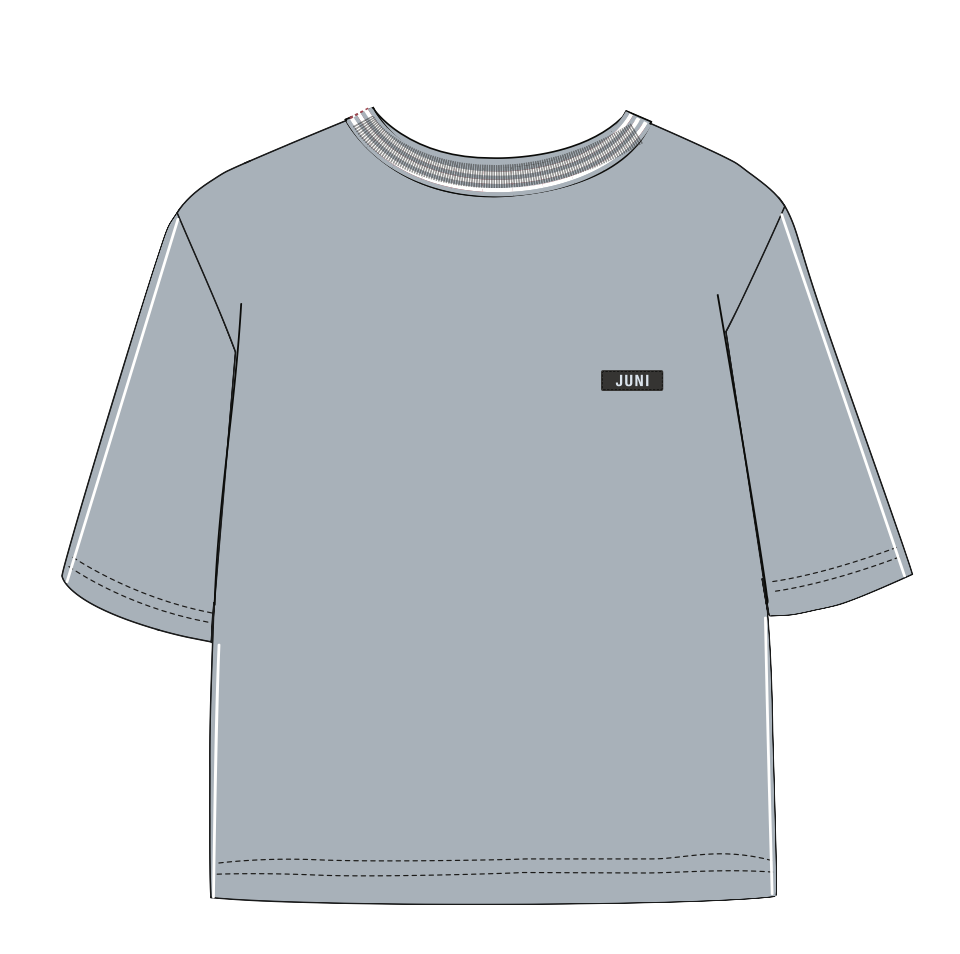 Austin Tee - Dusty Blue
