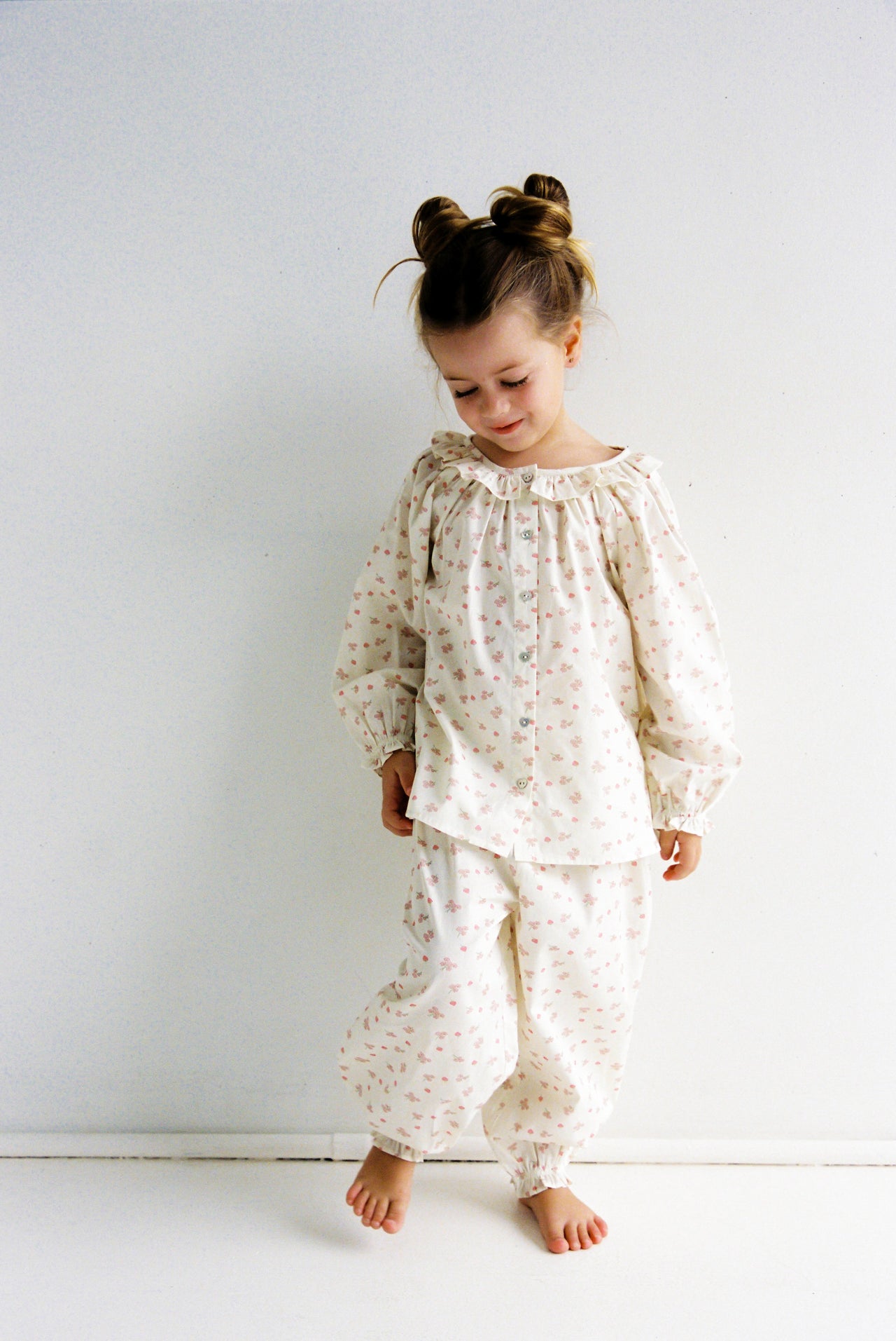 Gracie Pyjama Set - Berry Ditsy