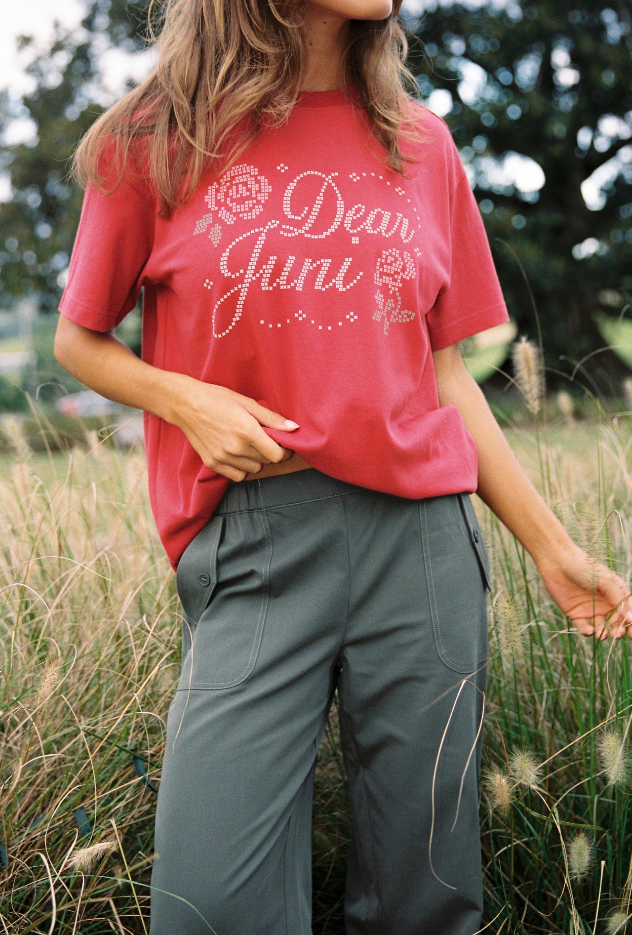 Dear Juni Tee - Berry