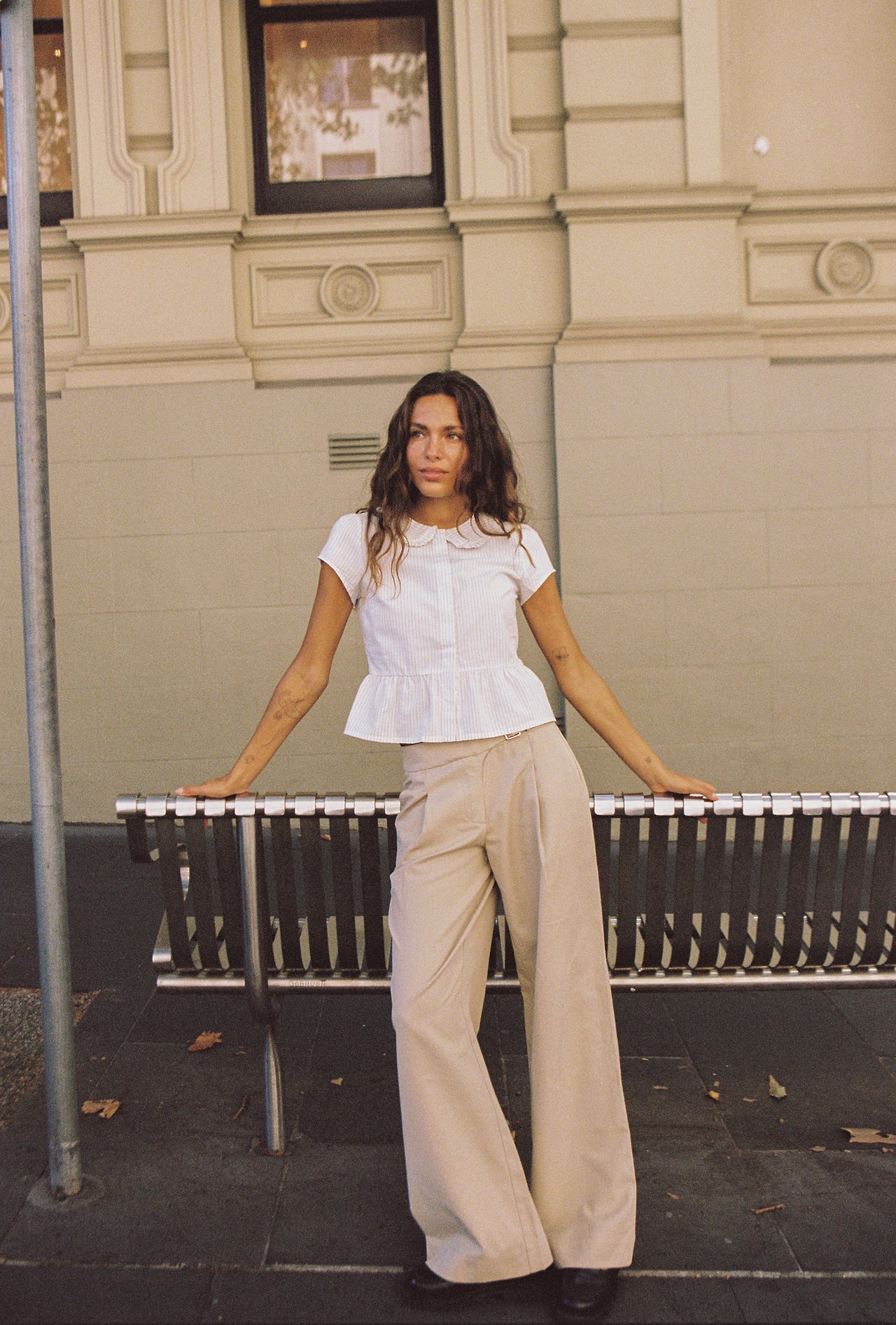 Brooke Pant - Pebble