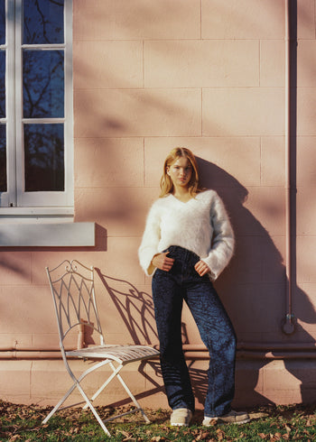Diamond Knit Sweater