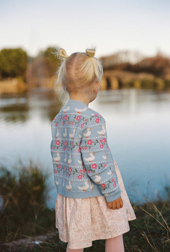 Duckies Knit Cardigan