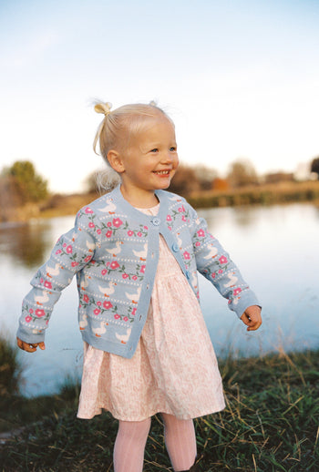 Duckies Knit Cardigan