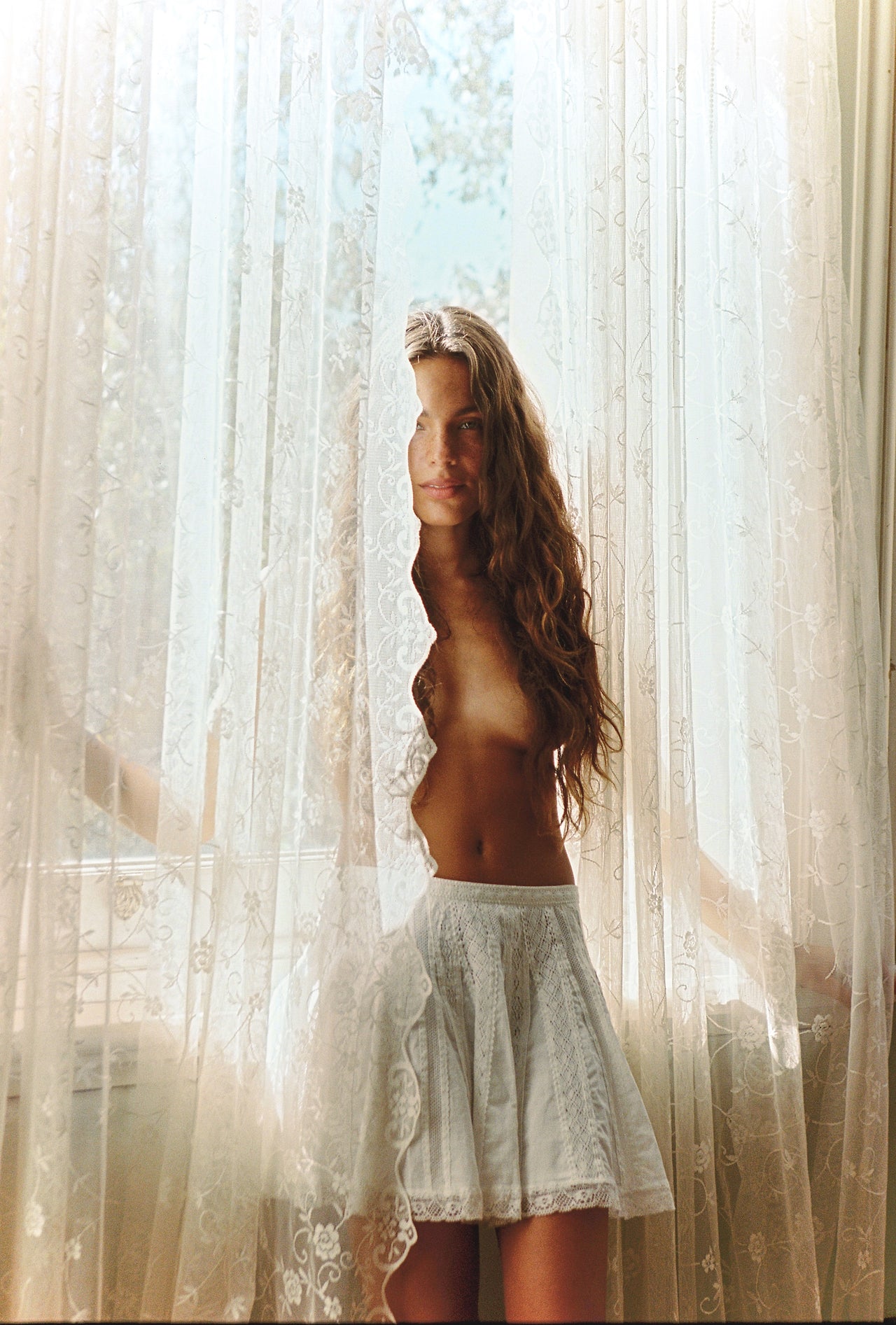 Sofie Mini Skirt - Blanc