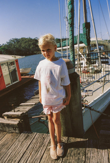 Summer House Tee - White