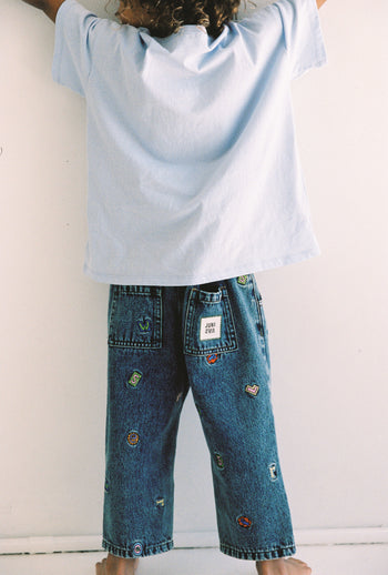 Alphabet Denim Jean