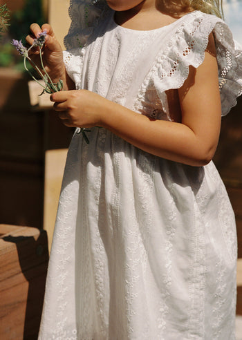 Rumi Dress - Blanc