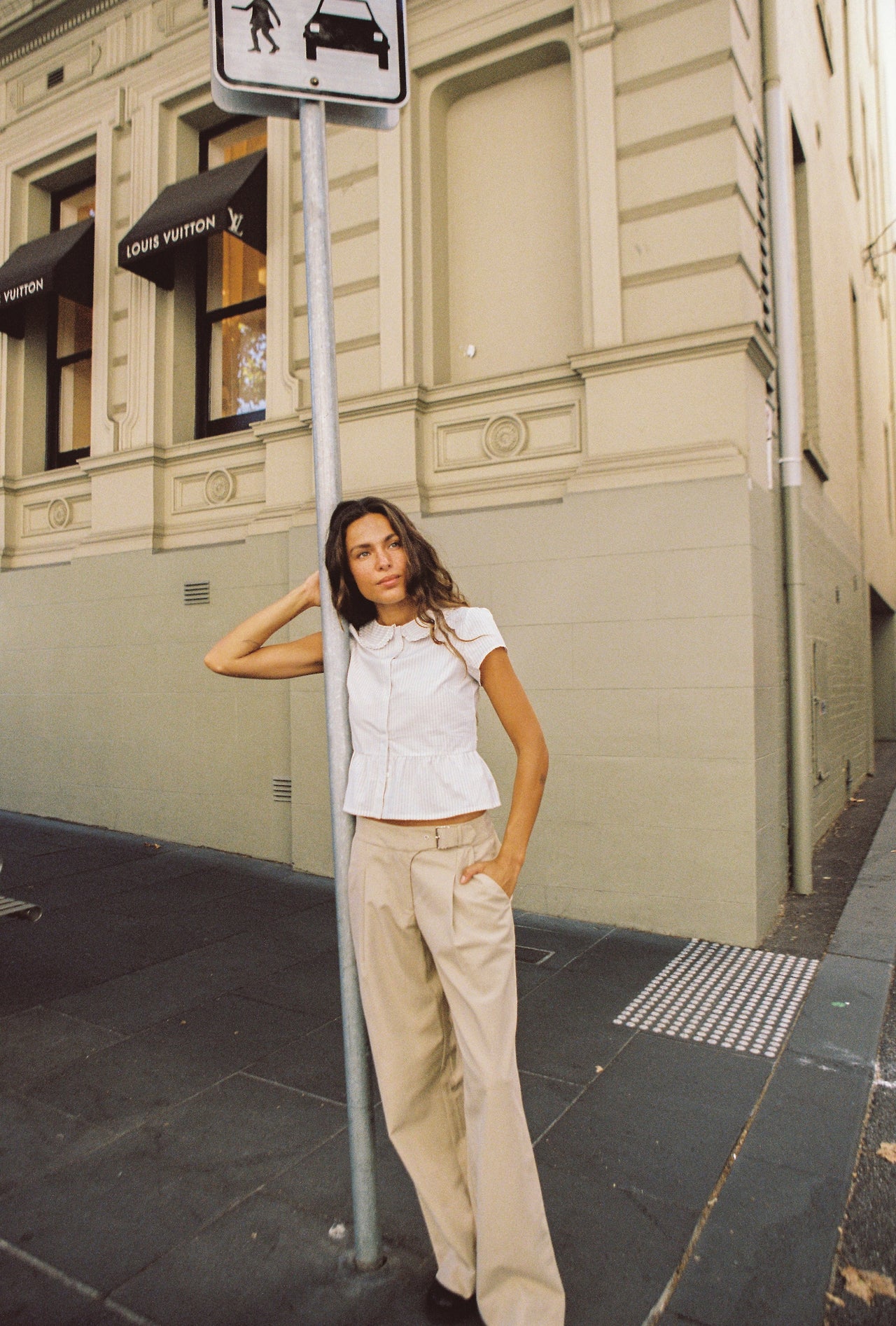 Brooke Pant - Pebble