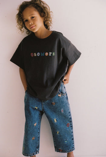 Alphabet Denim Jean