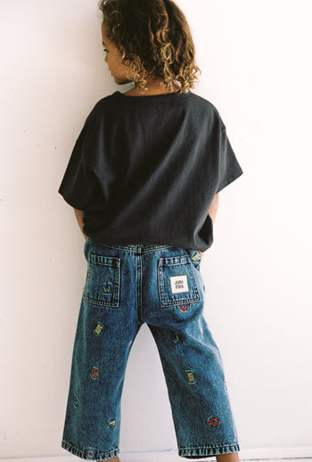 Alphabet Denim Jean