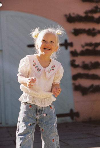JNR Celine Blouse - Salt