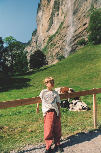 JNR Alpine Tee - Grey Marle