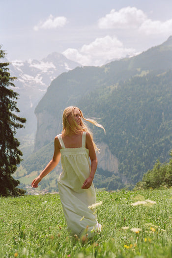 Francesca Maxi Dress - Soft Daffodil