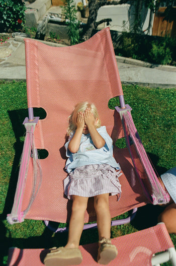 JNR Annika Skirt - Rosa Stripe