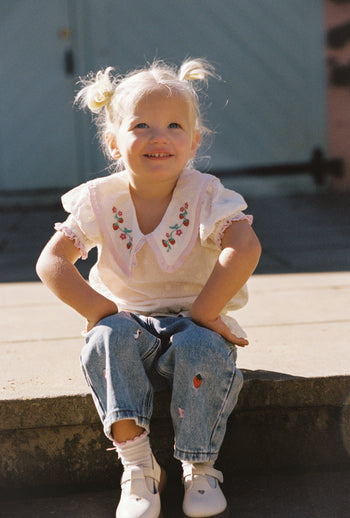 JNR Celine Blouse - Salt