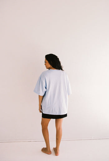 Blossom Tee - Light Blue