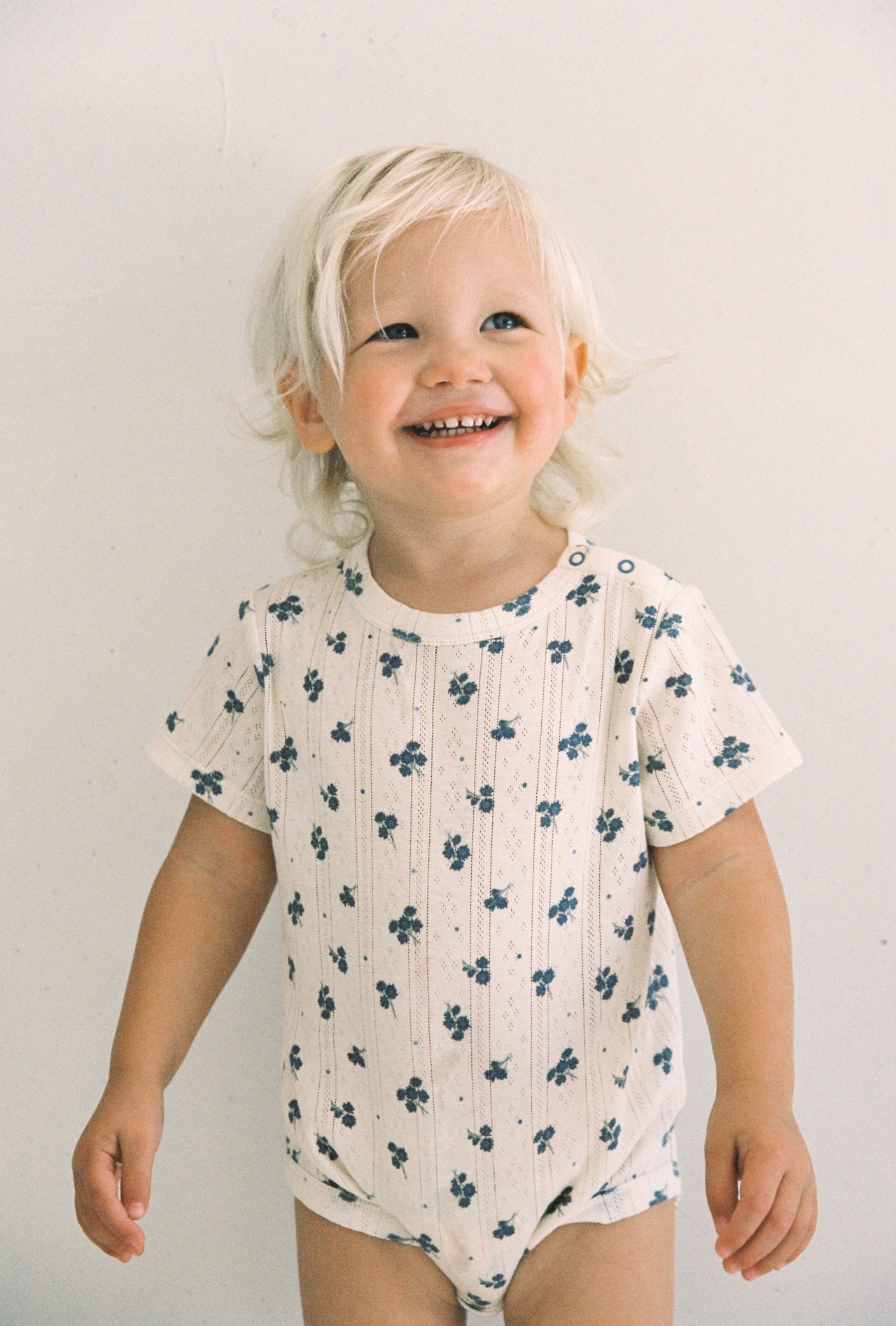 Peony Pointelle Onesie