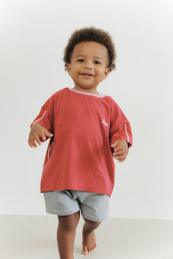 Banjo Short - Grey Check