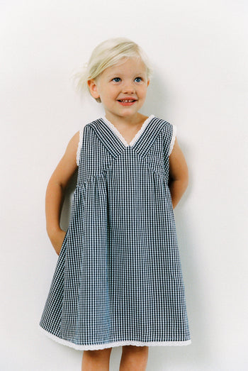 JNR Hunter Dress - Midnight Check