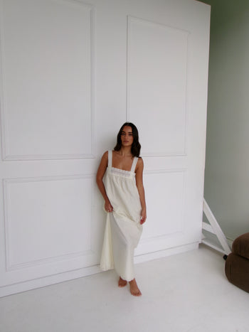 Francesca Maxi Dress - Soft Daffodil