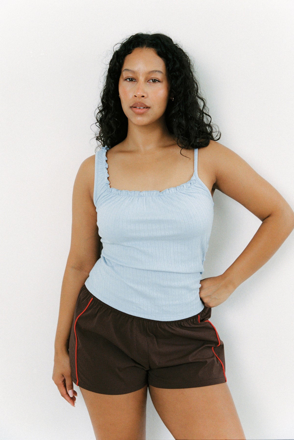 Ellie Tank - Stone Blue