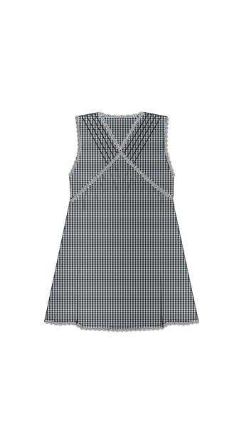 JNR Hunter Dress - Midnight Check