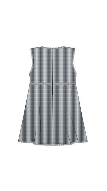 JNR Hunter Dress - Midnight Check