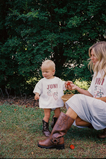 JNR Picnic Tee - White