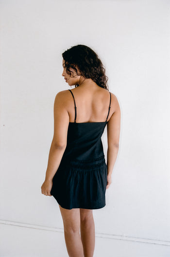 Maya Mini Dress - Black