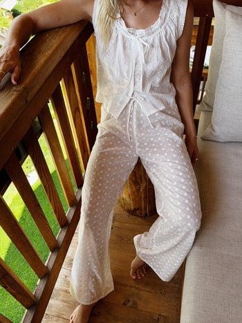 Giselle Pant - Blanc