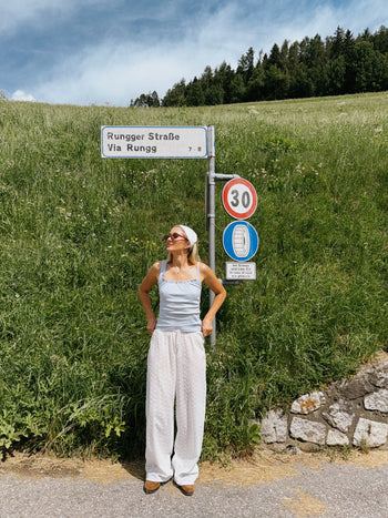 Giselle Pant - Blanc