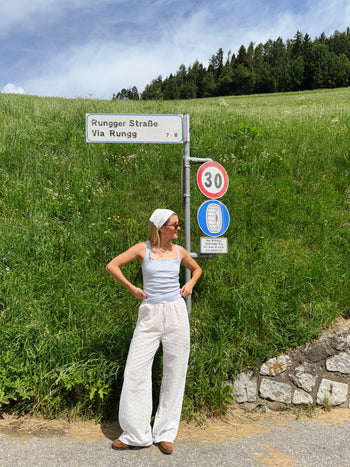 Giselle Pant - Blanc
