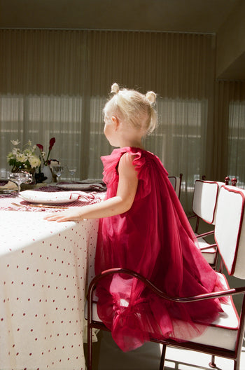 Zimi Tulle Dress - Holly Berry