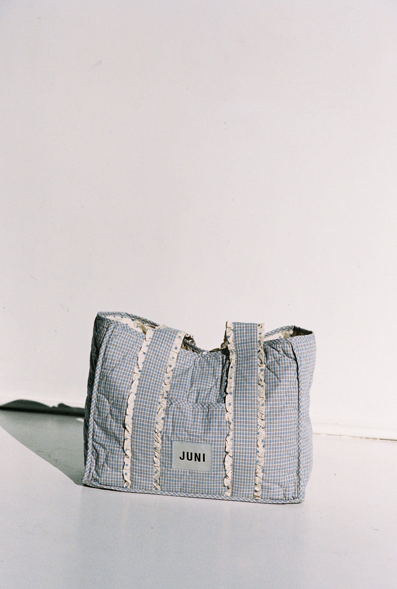 The Everything Bag - Blue Check