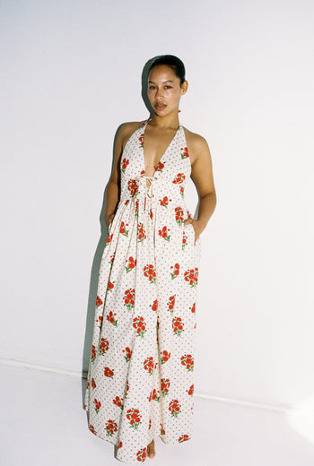 Lily Maxi Dress - Poppies