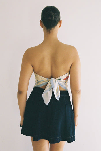 Poppy Silk Scarf