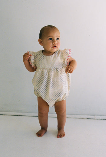 Alba Romper - Polka Dot